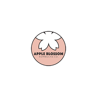 Apple Blossom Kombucha Logo